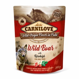 Carnilove Pouch Wild Boar with Rosehip 300gr (Dog)