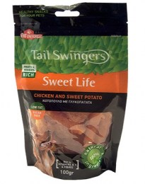 Tail Swingers Sweet Potato Bites With Chicken 100gr