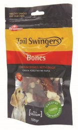 Tail Swingers Calcium Bones With Duck 100gr