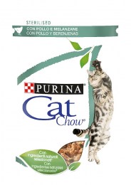 Cat Chow Sterilised Adult chicken with sauce 85gr