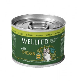 Wellfed Kitten with chicken 200gr (Cat)