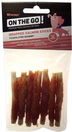 On The Go Wrapped Salmon Sticks (7 pieces)