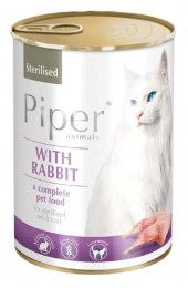 Piper Cat Adult Sterilised Rabbit 400gr