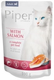 Piper Cat Adult Salmon Pouch 100gr
