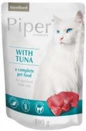 Piper Cat Adult Sterilised Tuna Pouch 100gr