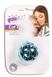 Pawise Παιχνίδι Γάτας "Metallic Ball" με κουδουνάκι 4cm (Μπλε)