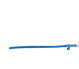 Pet-Interest Ελαστικό Κολάρο Γάτας "Stretch Collar Blue" 10mm x 19-33cm με κουδουνάκι