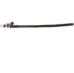 Pet-Interest Ελαστικό Κολάρο Γάτας "Stretch Collar Black" 10mm x 19-33cm με κουδουνάκι
