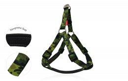Pet Interest Σαμαράκι Σκύλου Camo Χακί Large 25mm x 55 - 82cm