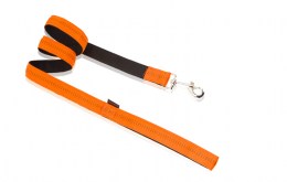 Pet Interest Οδηγός Ιμάντας Double Layer Leash Stripes Medium Πορτοκαλί 2cm-120cm
