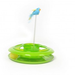 Duvo+ cat toy "happy hoop" (green)