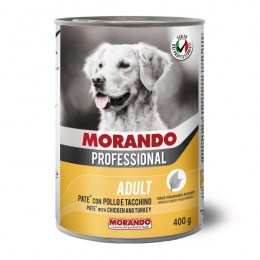 Morando Professional Dog Pate Κοτόπουλο & Γαλοπούλα 400gr 