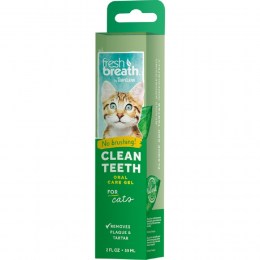 Tropiclean Fresh Breath Clean Teeth Gel 59ml (Cats)