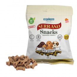 Serrano mini bites for puppies 100gr