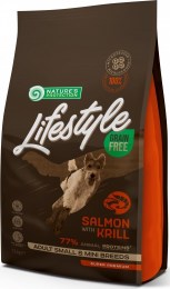 Nature's Protection Lifestyle GF Adult Salmon With Krill Small And Mini Breeds 