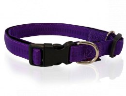 Pet-Interest Κολάρο Σκύλου Stripes (S) 15mm x 22-40cm Purple