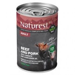 Naturest Adult with beef and pork 400gr (Dog)