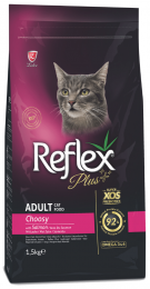 Reflex Plus Choosy Adult with salmon 1,5kg (Cat)