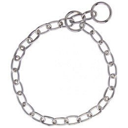 Pet Interest Oval Link Choke Chain Aλυσίδα σε Ασημί χρώμα 2XLarge 4mm x 70cm