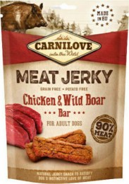Carnilove SN Jerky Chicken & Wild Boar Bar 100g 