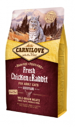 Carnilove Adult Gourmand fresh chicken and rabbit 2kg (Cat)