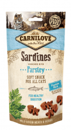 Carnilove Soft Snack sardines and parsley 50gr (Cat)
