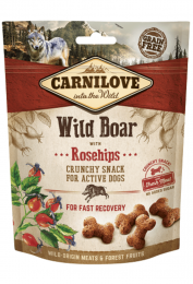 Carnilove Crunchy Snack with wild boar and rosehips 200gr (Dog)