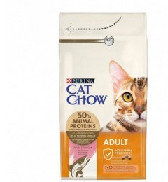 Cat Chow Adult Με Σολομό 1,5kg