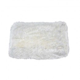 Glee Στρώμα Παραλληλόγραμμο Λευκό Small 56x40x13cm