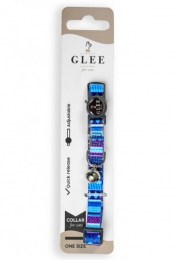 Glee Περιλαίμιο Γάτας Muticolor  με Πλαστικό Κούμπωμα & Κουδουνάκι 