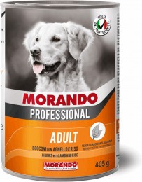 Morando Professional Dog Κομματάκια Αρνί 405gr 