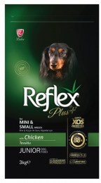 Reflex Plus Mini & Small Junior with chicken 3kg