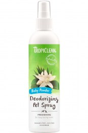 Tropiclean Deodorizing Spray Baby Powder  236ml
