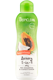 Tropiclean Papaya & Coconut Luxury 2-in-1 355ml