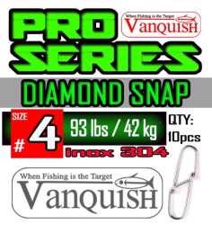 VANQUISH DIAMOND SNAP INOX PRO SERIES No 4 (10τμχ)